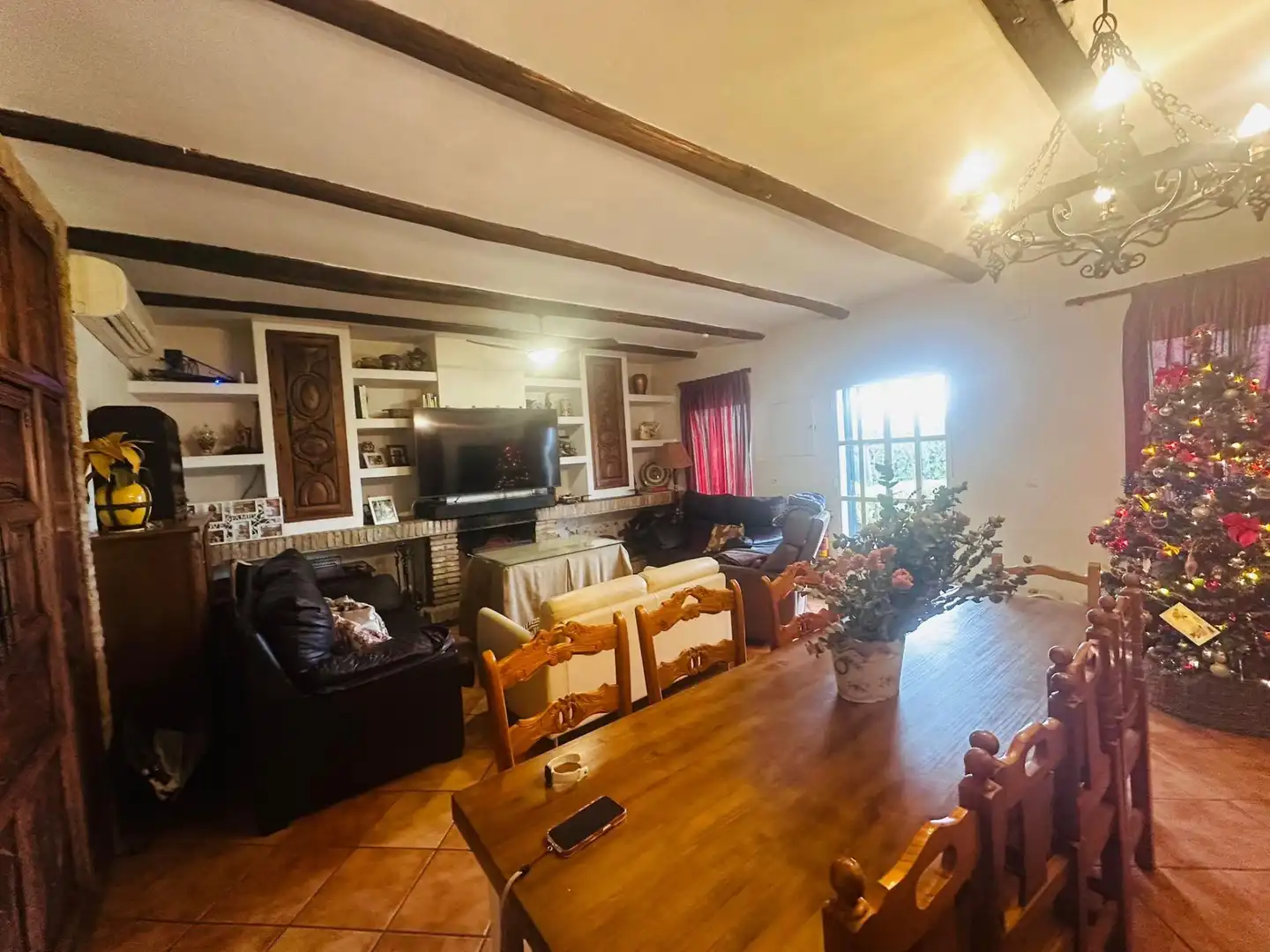 Dining room of Houses for sale in La Carlota  with Air Conditioner, Heating and Private garden