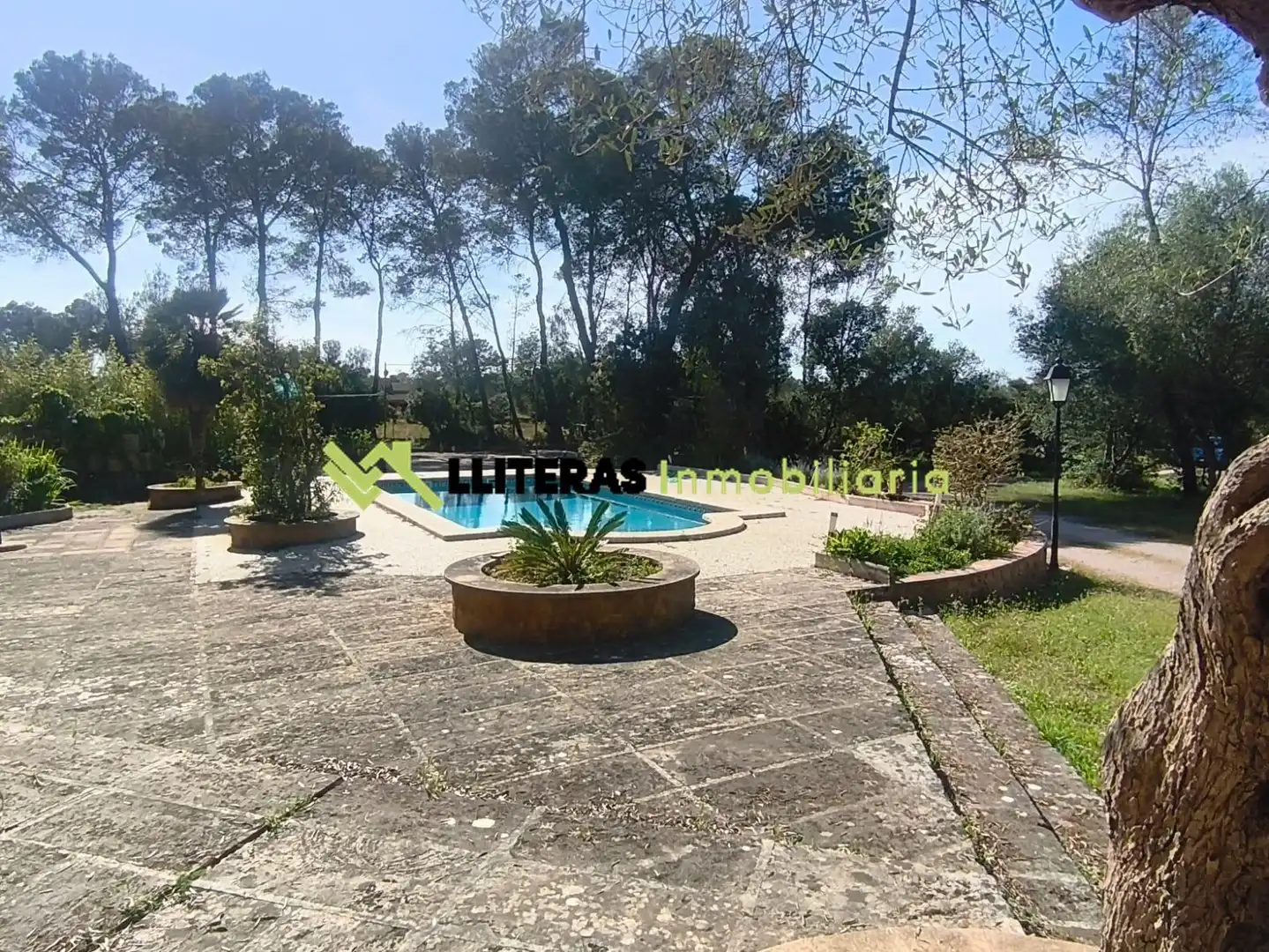 Jardín de Finca rústica en venta en Algaida con Aire acondicionado, Terraza y Trastero