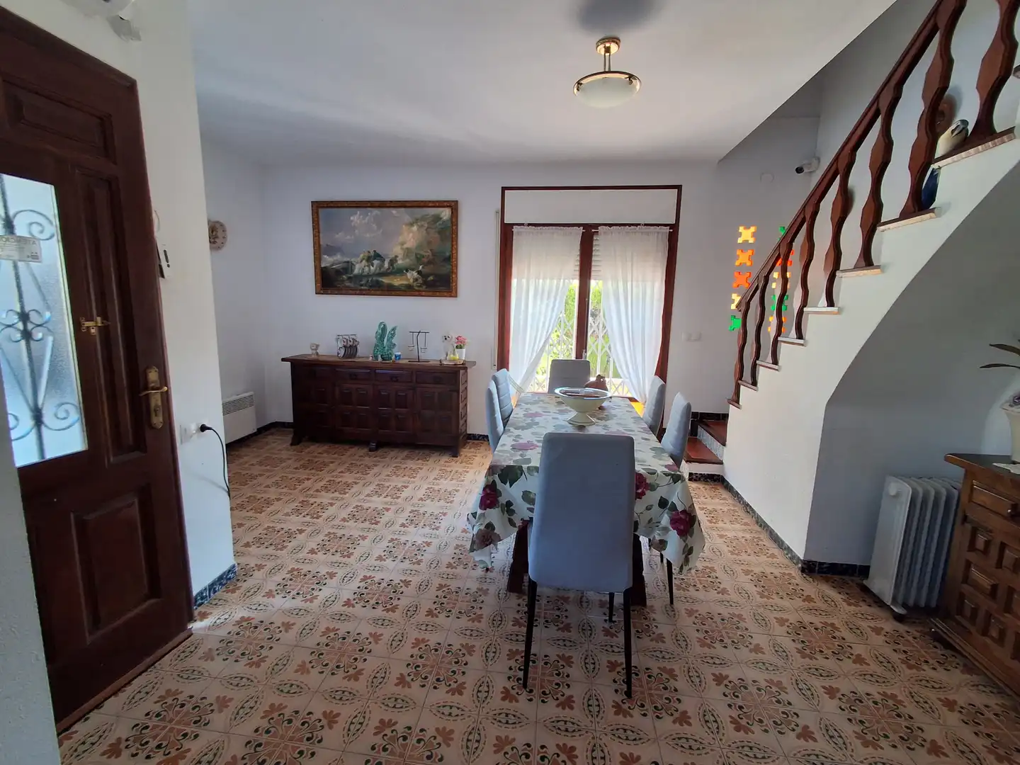 Comedor de Casa o chalet en venta en Mont-roig del Camp con Jardín privado, Terraza y Piscina