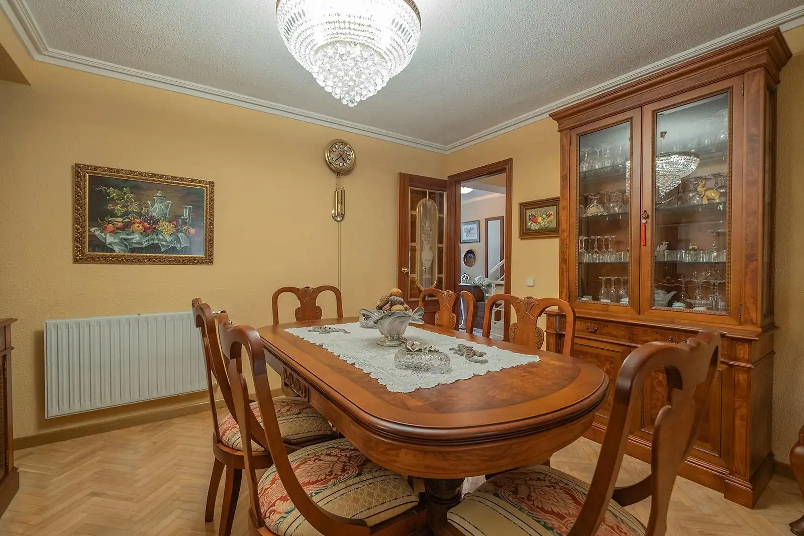 Comedor de Casa adosada en venta en Tres Cantos con Calefacción, Jardín privado y Parquet