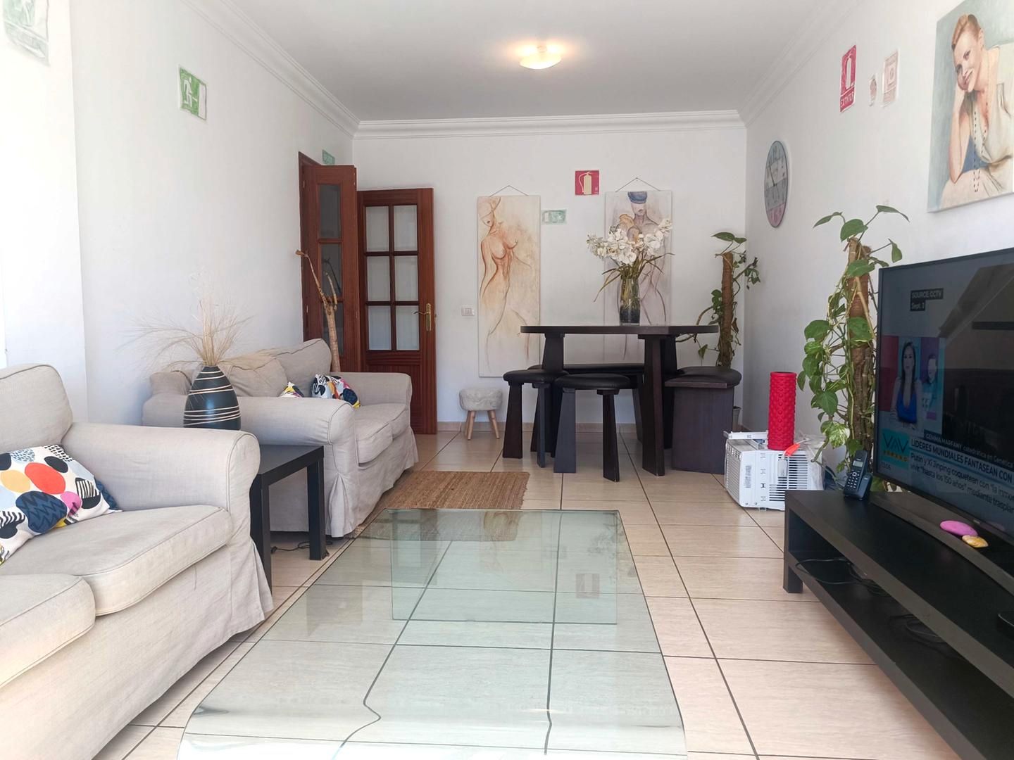 Sala d'estar de Pis en venda en  Santa Cruz de Tenerife Capital amb Traster i Balcó