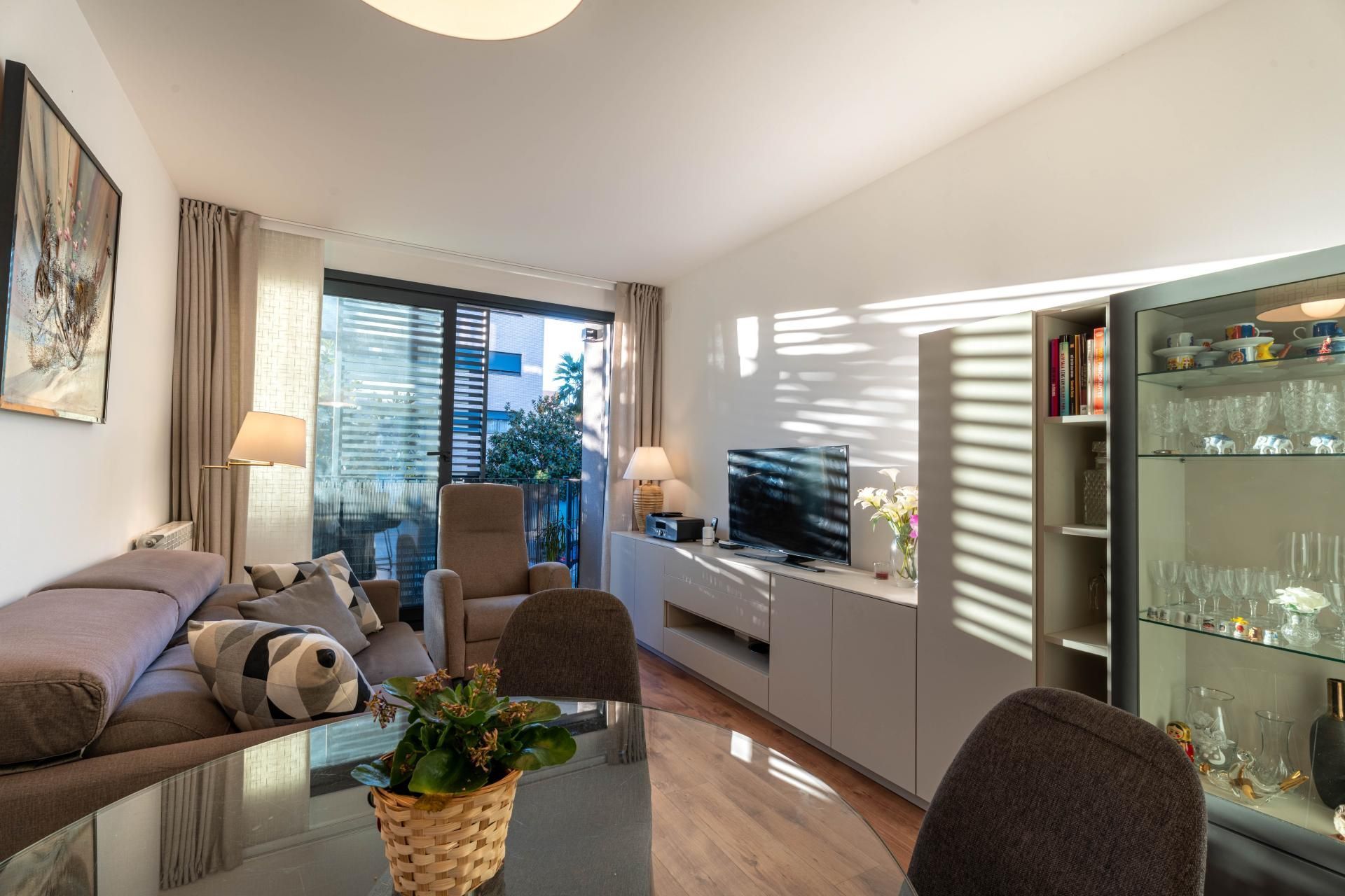 Sala d'estar de Pis en venda en Terrassa amb Aire condicionat, Calefacció i Terrassa