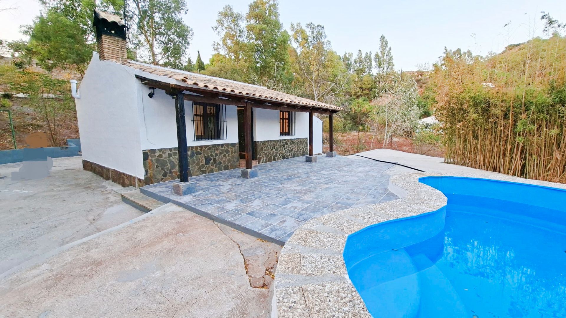 Swimming pool of House or chalet to rent in Málaga Capital  with Furnished, Washing machine and Pets allowed