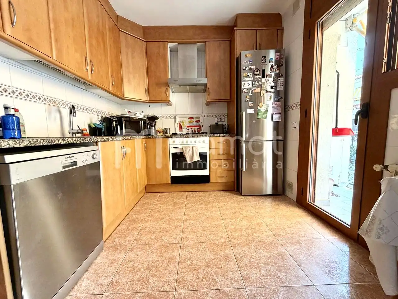 Cocina de Casa o chalet en venta en Malgrat de Mar con Jardín privado