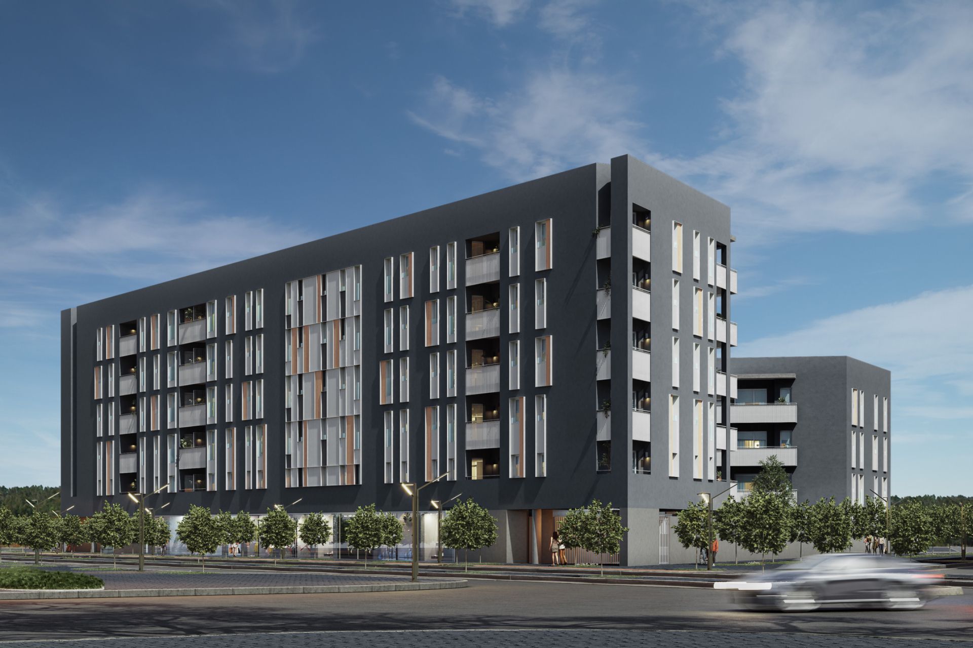 Exterior view of Planta baja for sale in Terrassa  with Air Conditioner, Heating and Parquet flooring