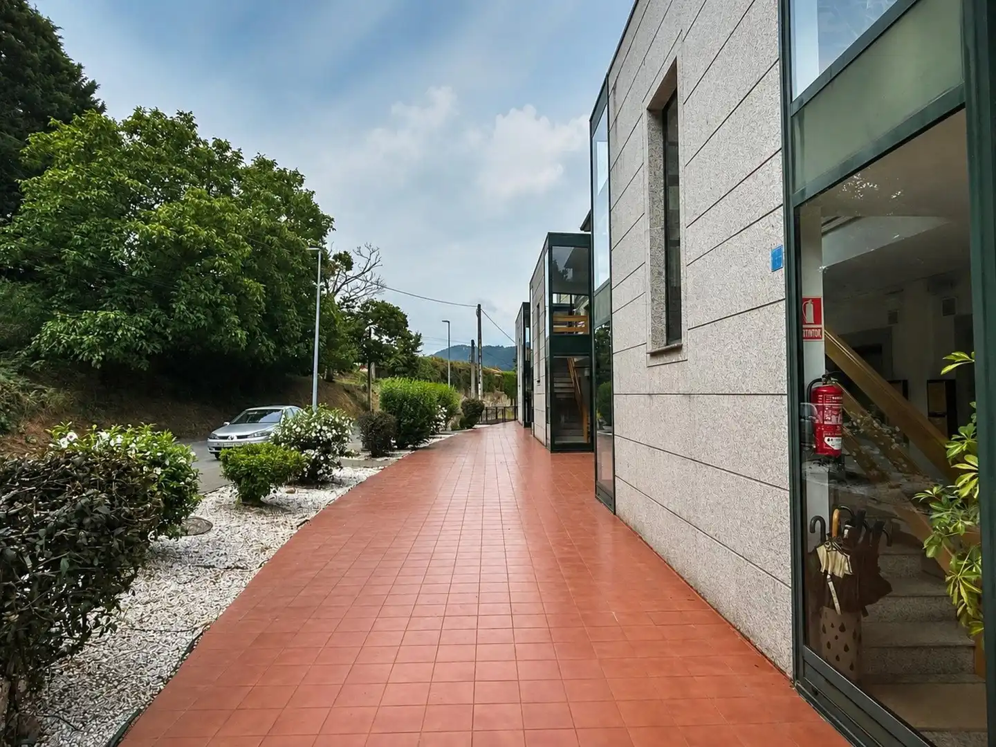 Exterior view of Flat for sale in Teo  with Heating