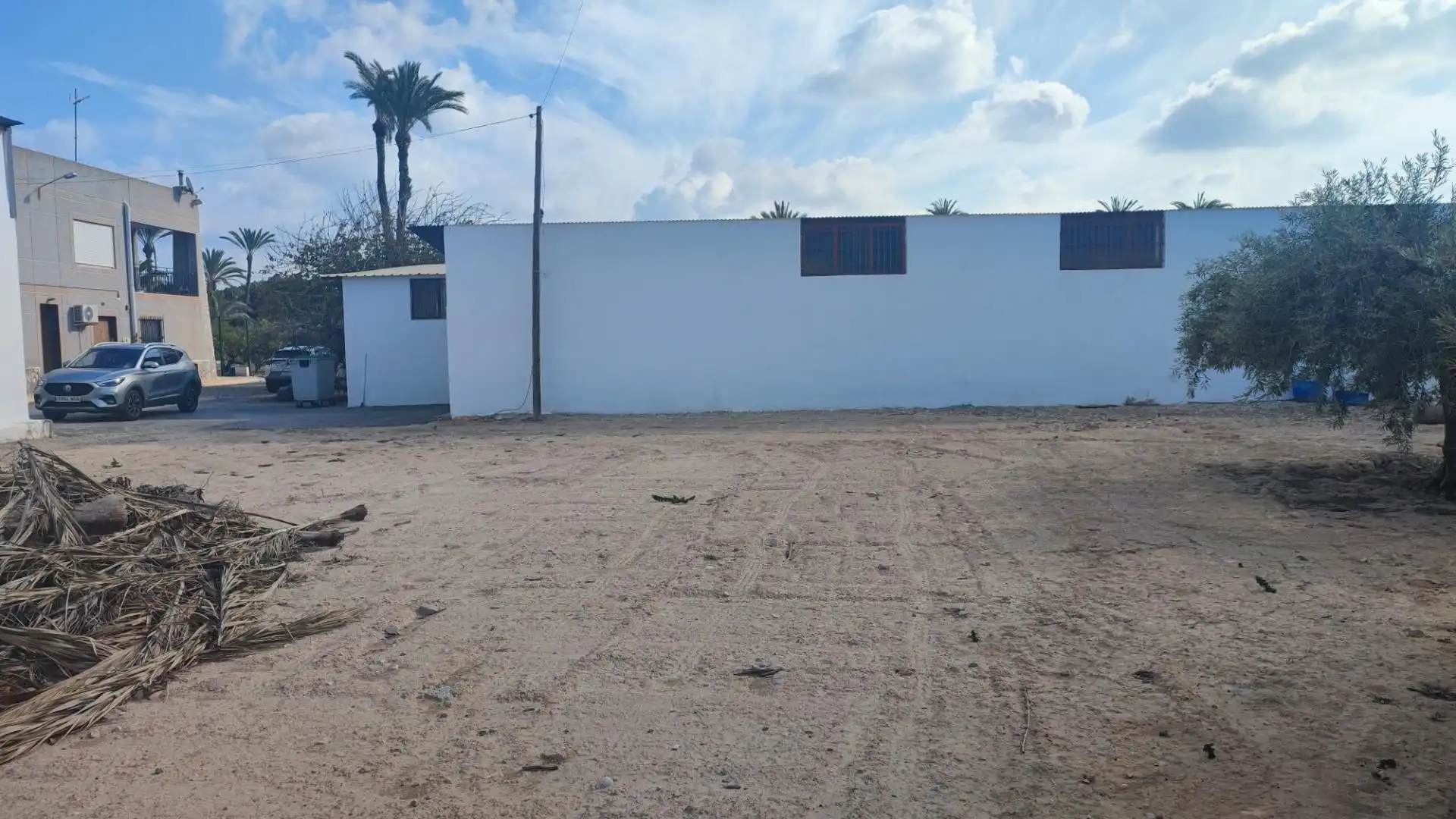 Vista exterior de Finca rústica en venta en Elche / Elx con Aire acondicionado, Terraza y Trastero