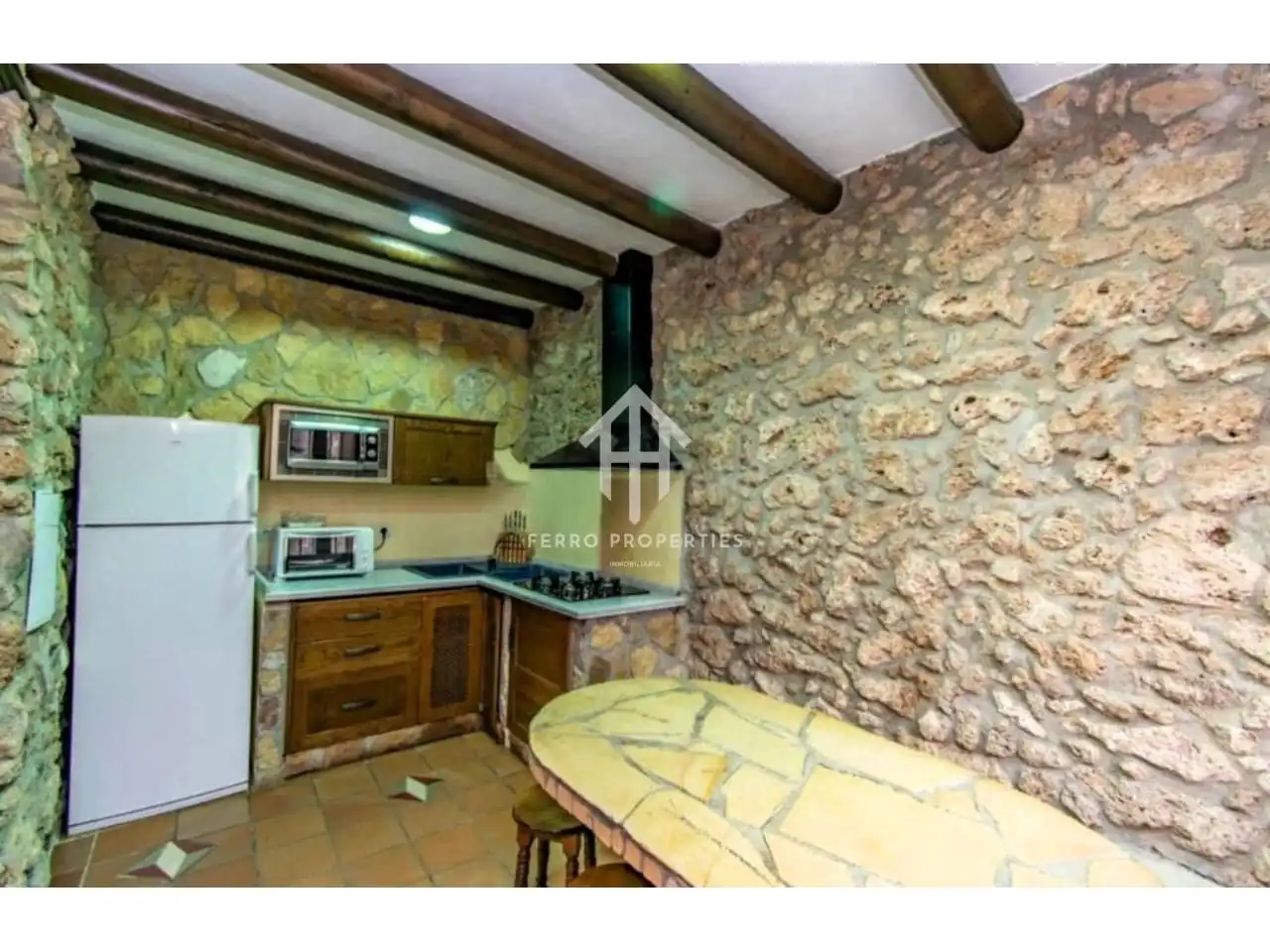 Kitchen of Country homes for sale in Algarinejo  with Heating, Terrace and Swimming Pool