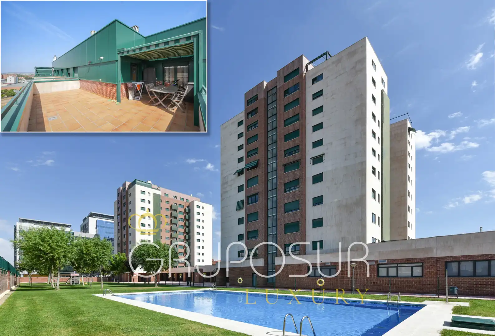 Vista exterior de Àtic en venda en Valladolid amb Calefacció, Parquet i Terrassa