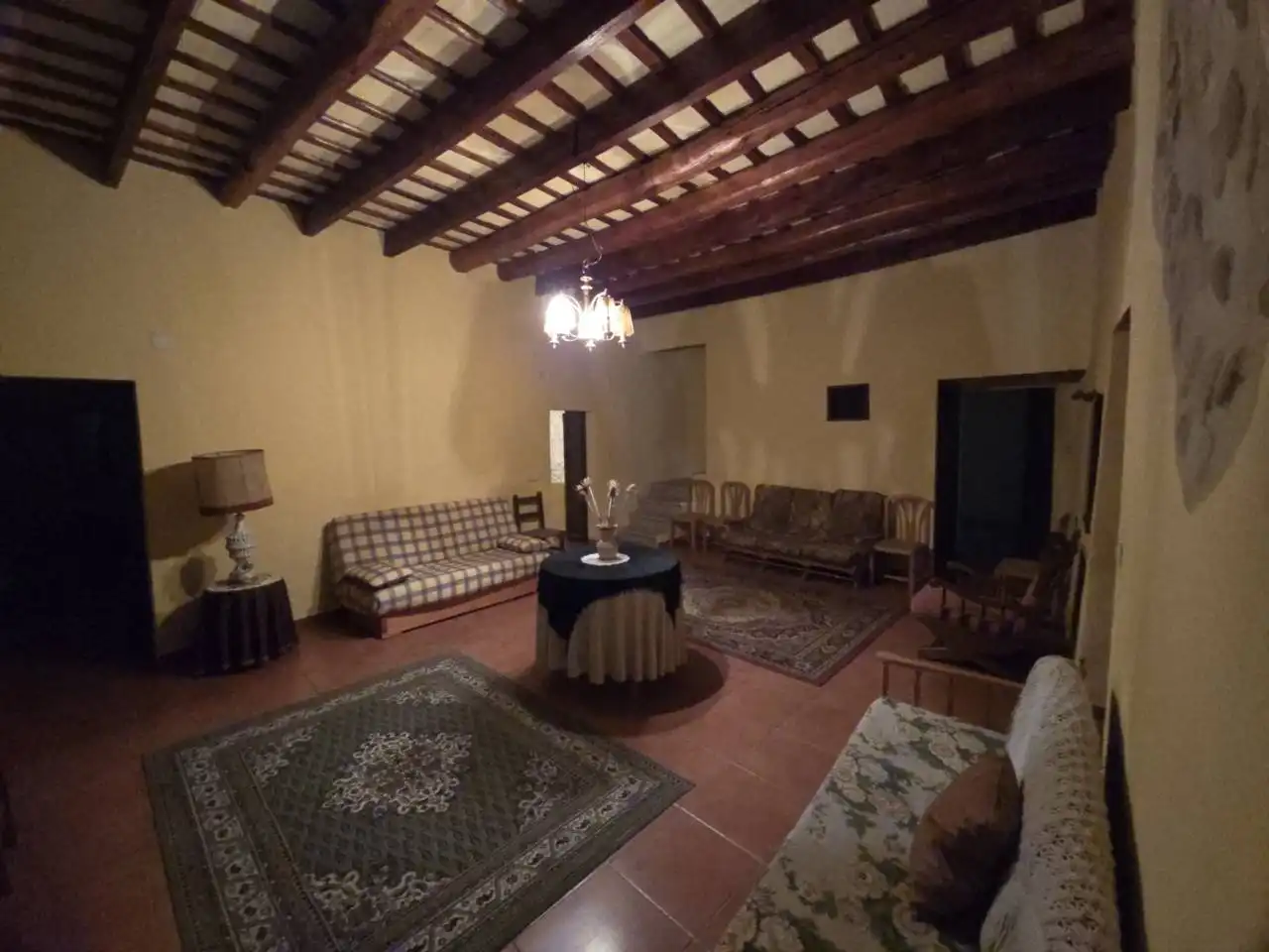 Sala d'estar de Casa o xalet en venda en Cervià de Ter amb Calefacció, Jardí privat i Terrassa
