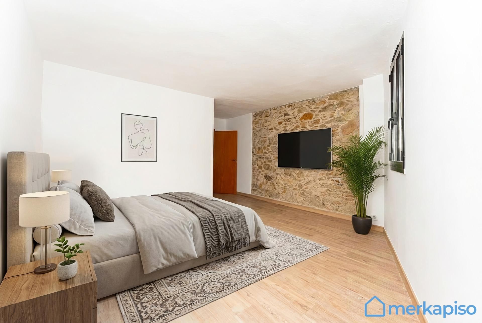 Bedroom of Single-family semi-detached for sale in Sant Boi de Llobregat  with Private garden, Parquet flooring and Terrace