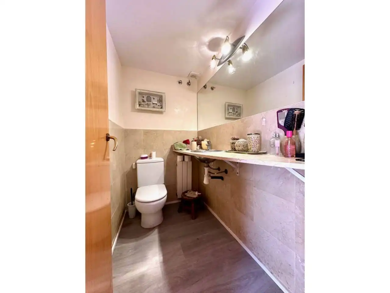 Baño de Casa o chalet en venta en Vallromanes con Jardín privado, Parquet y Piscina comunitaria