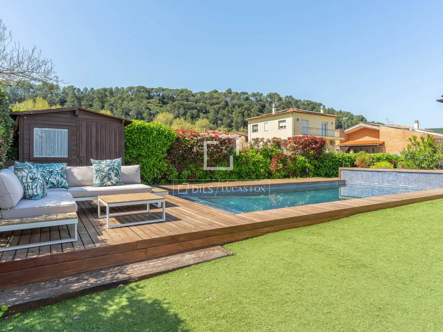 Terrace of Houses for sale in Sarrià de Ter  with Air Conditioner, Heating and Private garden