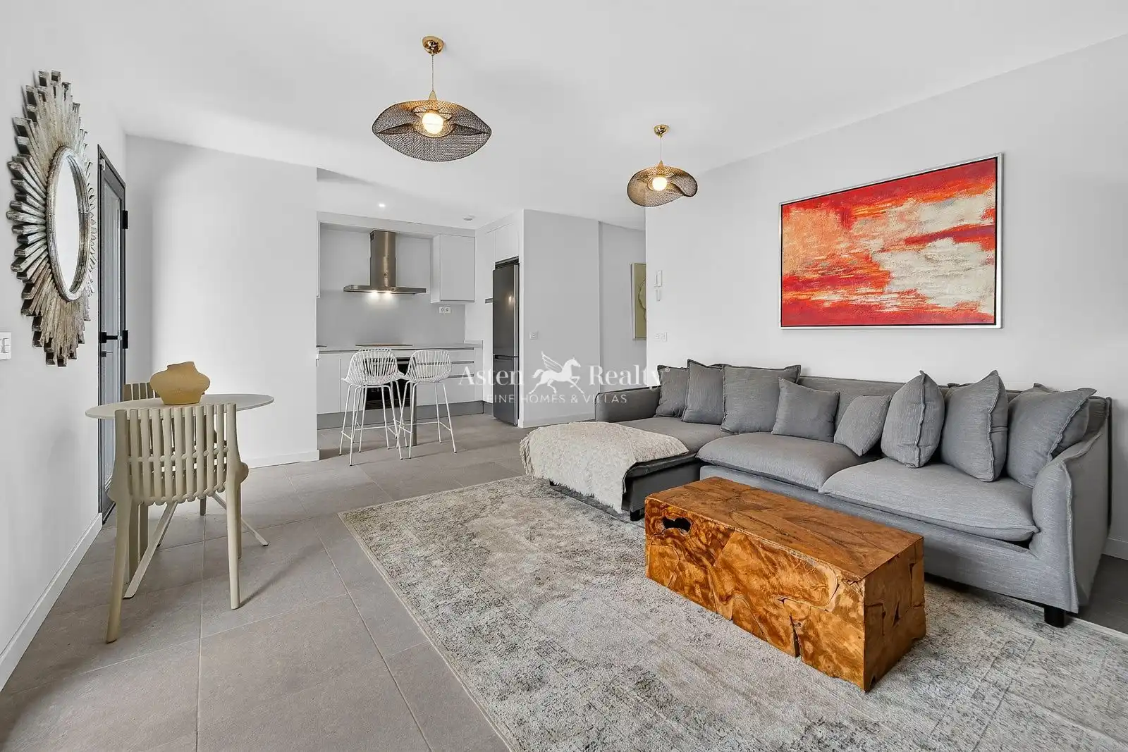 Sala de estar de Apartamento en venta en Guía de Isora con Terraza, Trastero y Amueblado