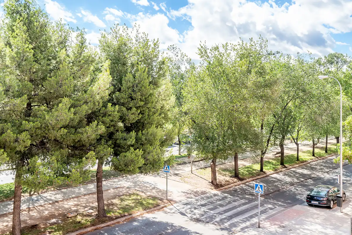 Exterior view of Flat for sale in Madrid  with Community pool