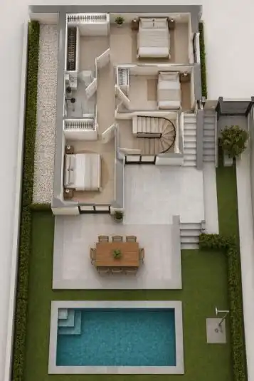 Villa mit Pool zum Verkauf in Mazarrón Casco Urbano, imagen 15