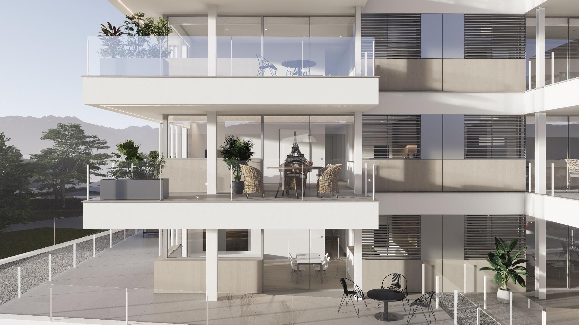 Vista exterior de Planta baixa en venda en Cunit amb Aire condicionat, Calefacció i Terrassa