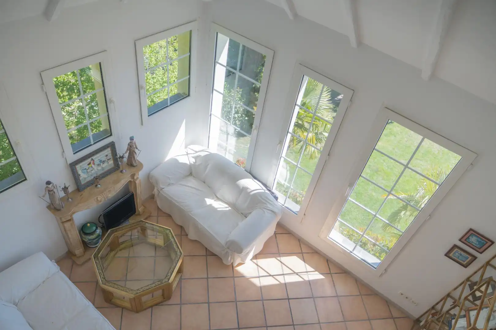 Wohnzimmer von Haus oder Chalet zum Verkauf in Torrelodones mit Heizung, Privatgarten und Terrasse