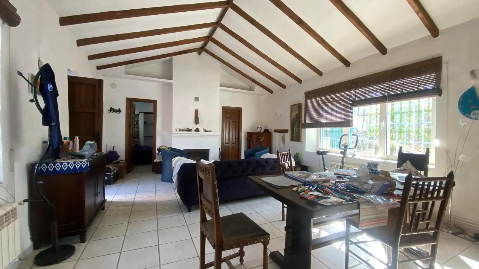 Sala de estar de Finca rústica en venta en Valle de Abdalajís con Calefacción, Jardín privado y Terraza