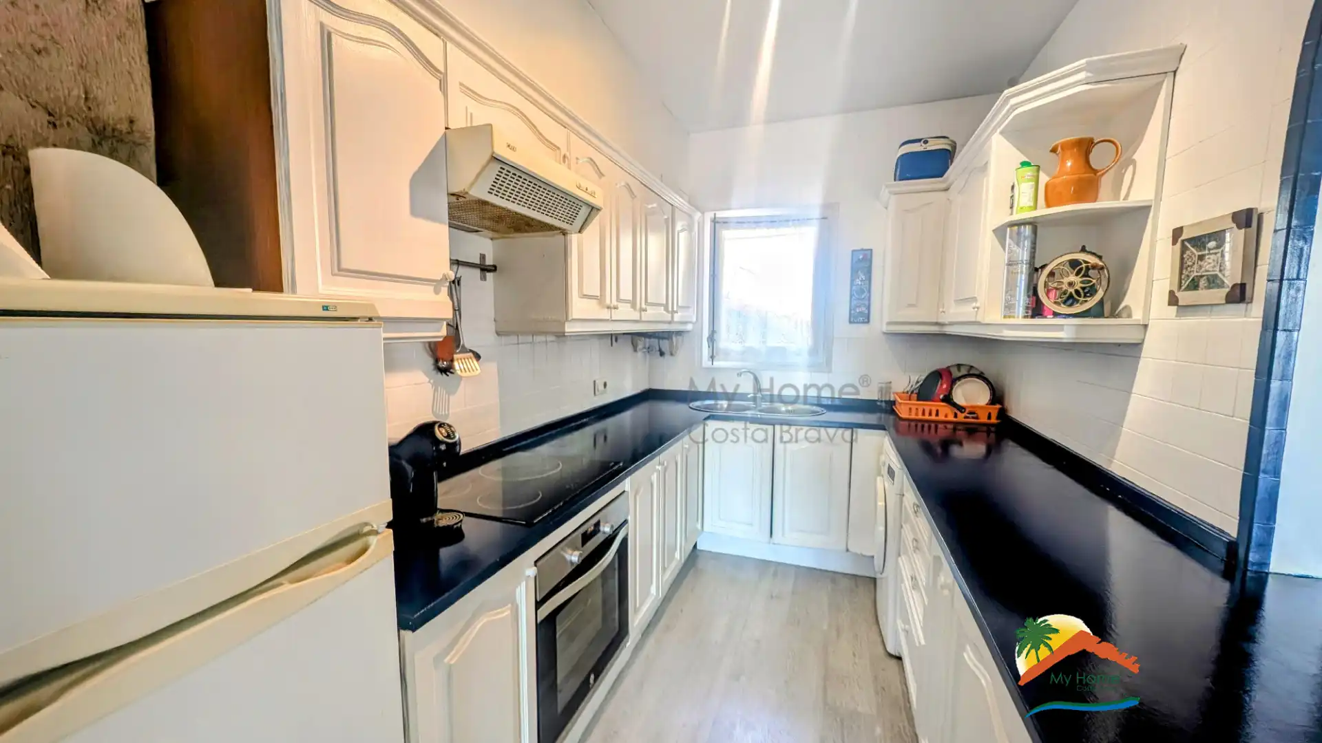 Cocina de Casa o chalet en venta en Lloret de Mar con Calefacción, Jardín privado y Parquet