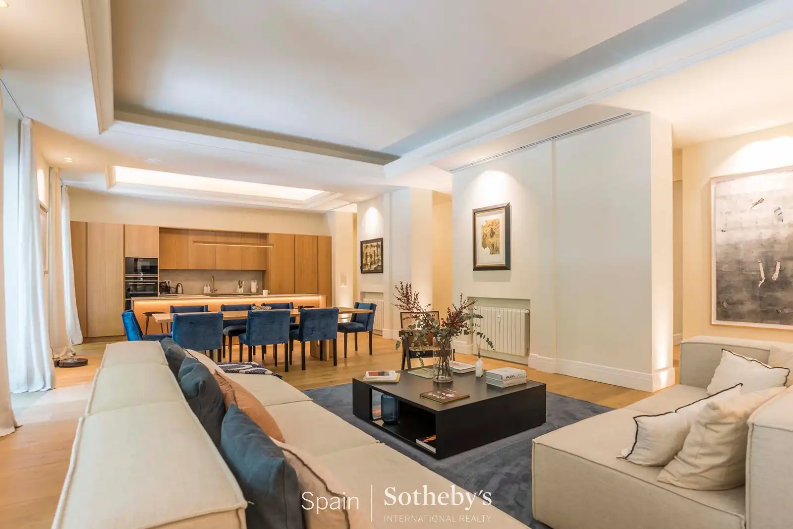 Sala de estar de Apartamento en venta en Madrid con Aire acondicionado, Calefacción y Terraza
