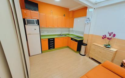 Kitchen of Apartment to rent in Las Palmas de Gran Canaria  with Furnished, Washing machine and Microwave