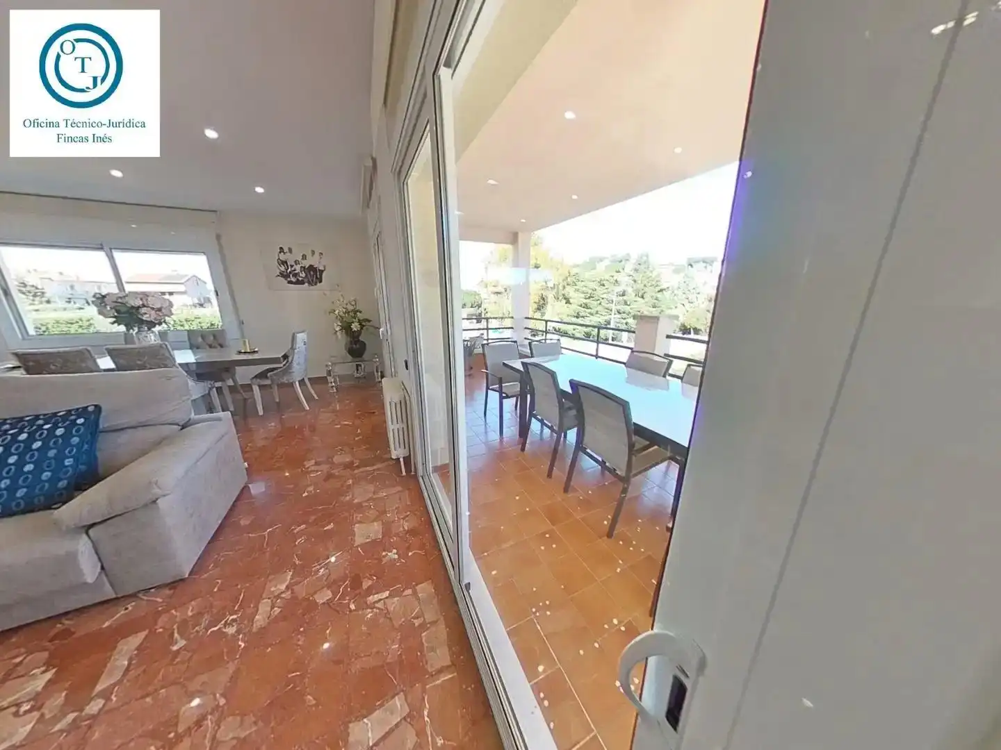 Terraza de Casa o chalet en venta en Sant Fost de Campsentelles con Aire acondicionado, Calefacción y Jardín privado