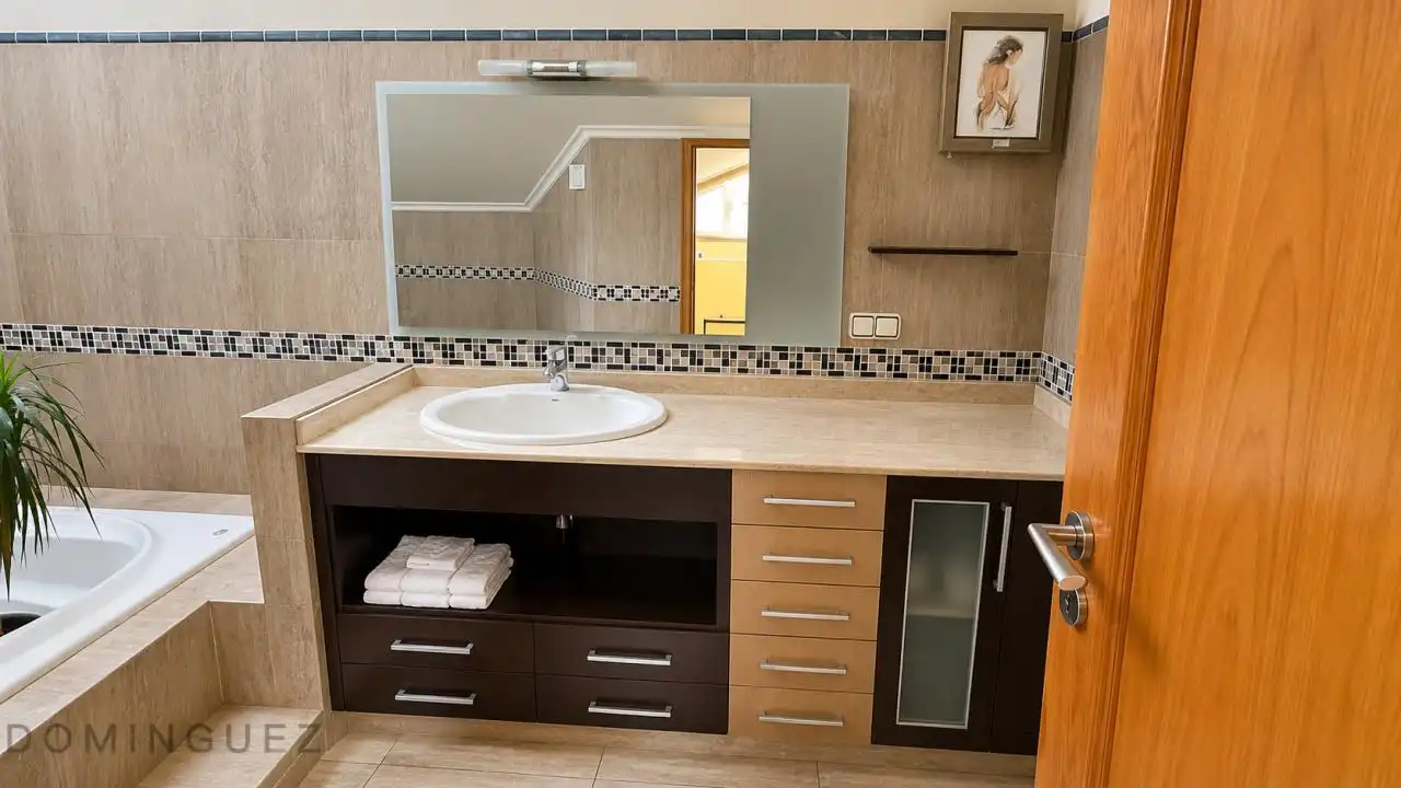 Baño de Casa o chalet en venta en Vigo  con Calefacción, Jardín privado y Parquet