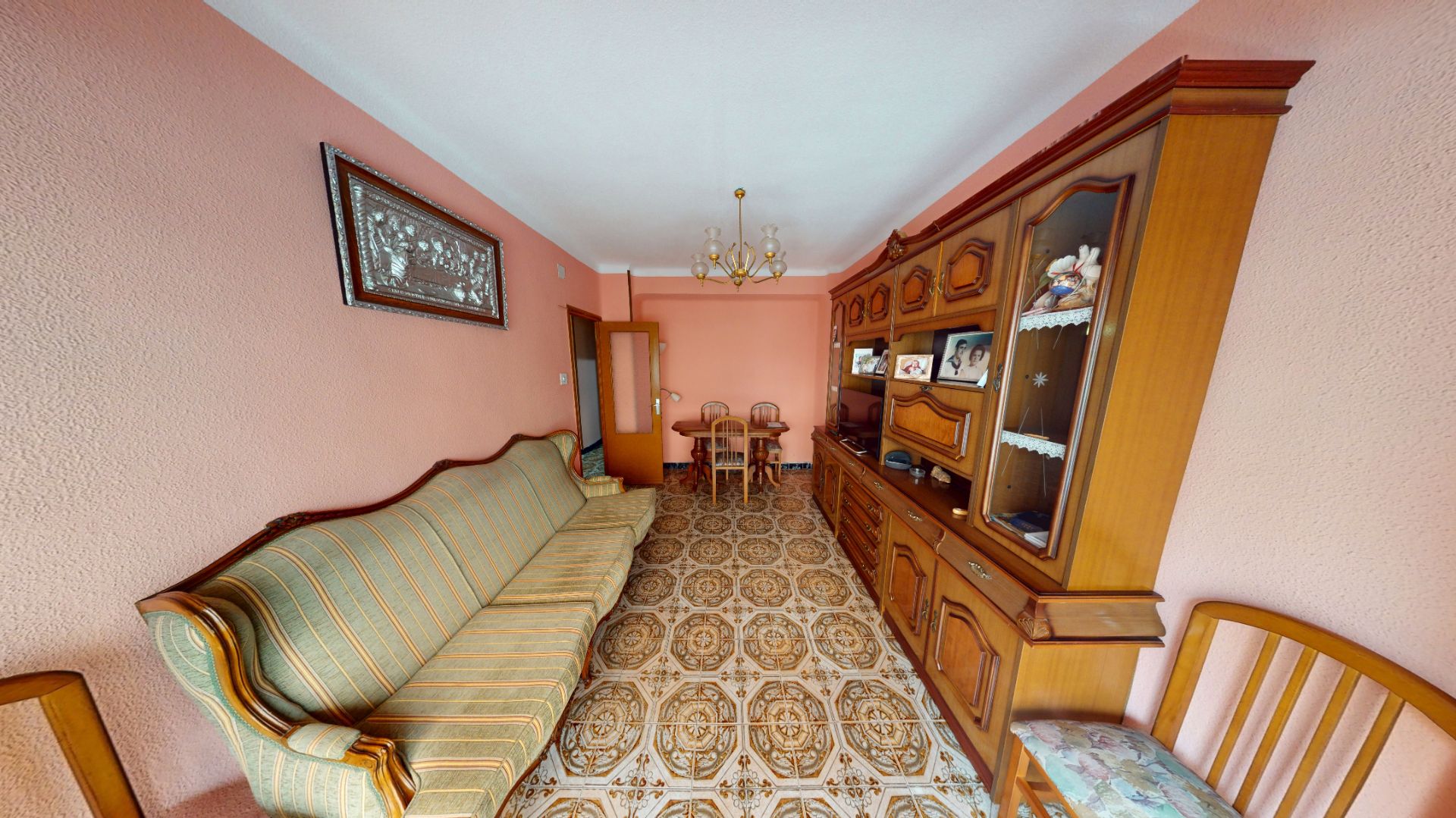Living room of Flat for sale in Alicante / Alacant  with Furnished