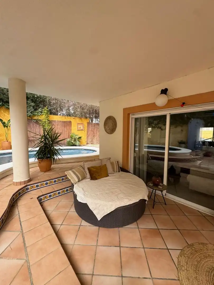 Terrassa de Casa o xalet en venda en L'Alfàs del Pi amb Aire condicionat, Jardí privat i Terrassa