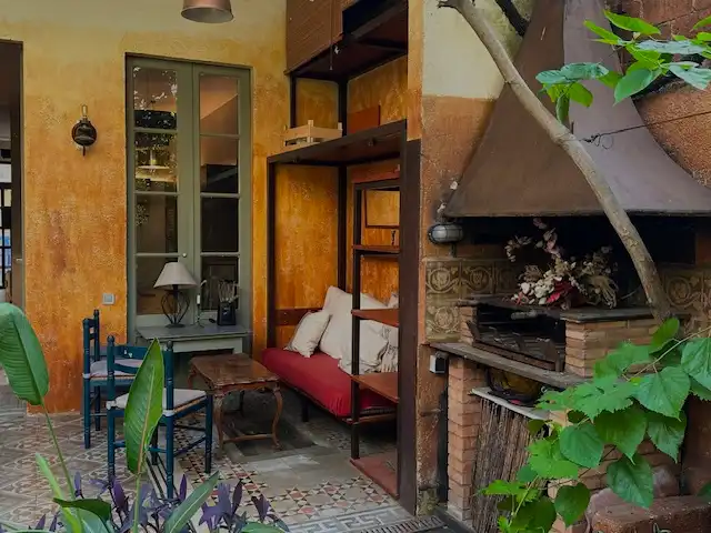 Terraza de Casa o chalet de alquiler en Barcelona con Aire acondicionado, Calefacción y Jardín privado