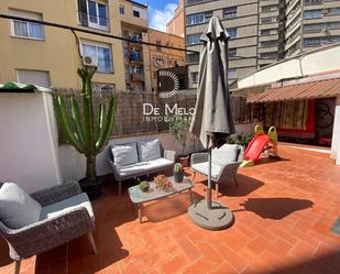 Terrasse von Wohnung zum verkauf in  Barcelona Capital mit Klimaanlage, Terrasse und Balkon