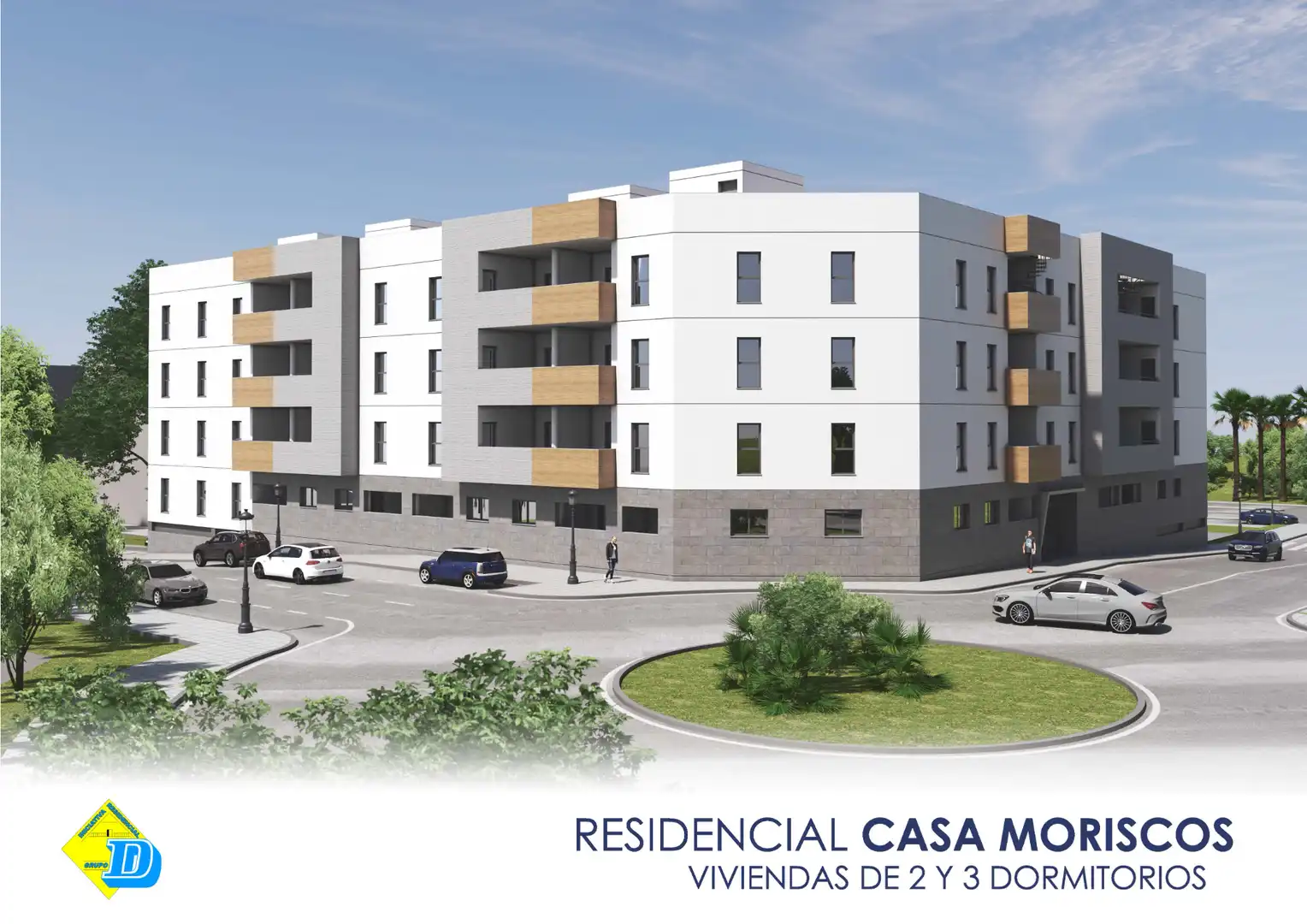 Exterior view of Flat for sale in Los Barrios  with Terrace and Community pool