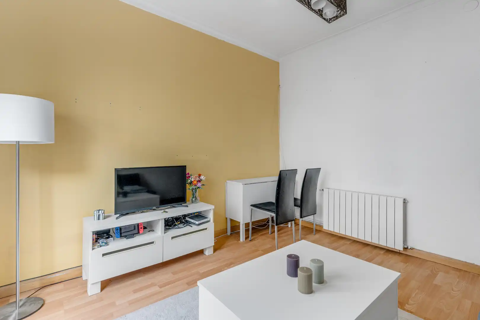 Sala de estar de Piso en venta en Barcelona con Terraza, Horno y Lavadora