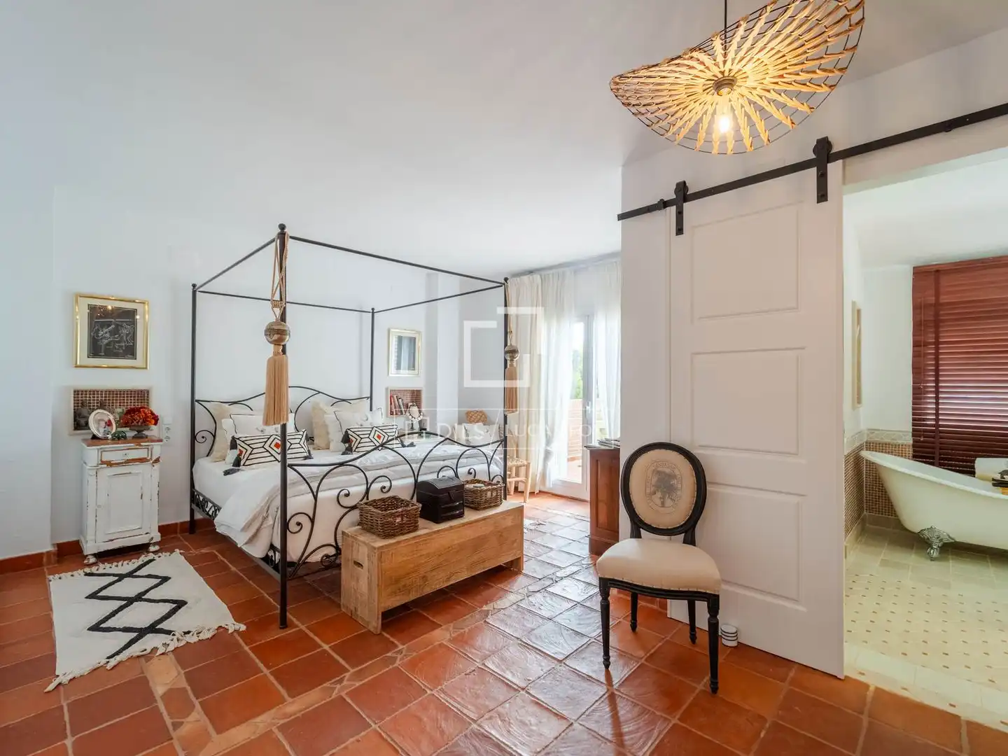 Bedroom of Houses for rent in L'Eliana  with Air Conditioner, Heating and Private garden