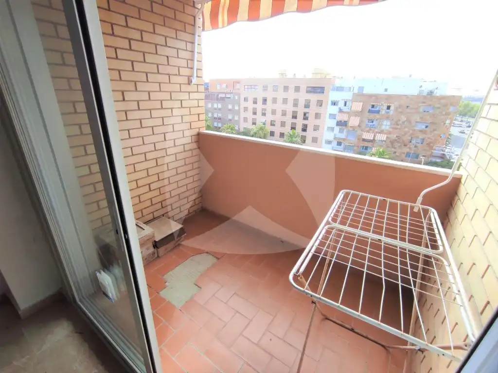 Terrassa de Pis de lloguer en Badajoz amb Terrassa, Moblat i Rentadora