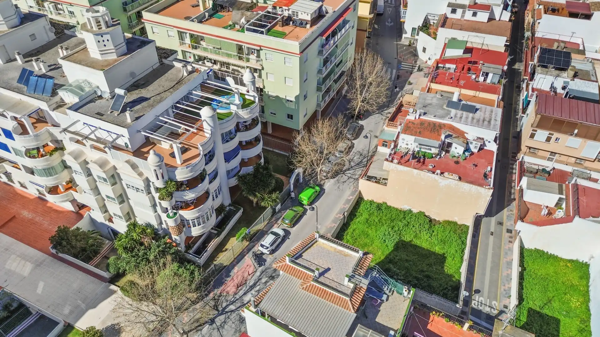 Exterior view of Flat for sale in Mijas  with Air Conditioner, Terrace and Storage room