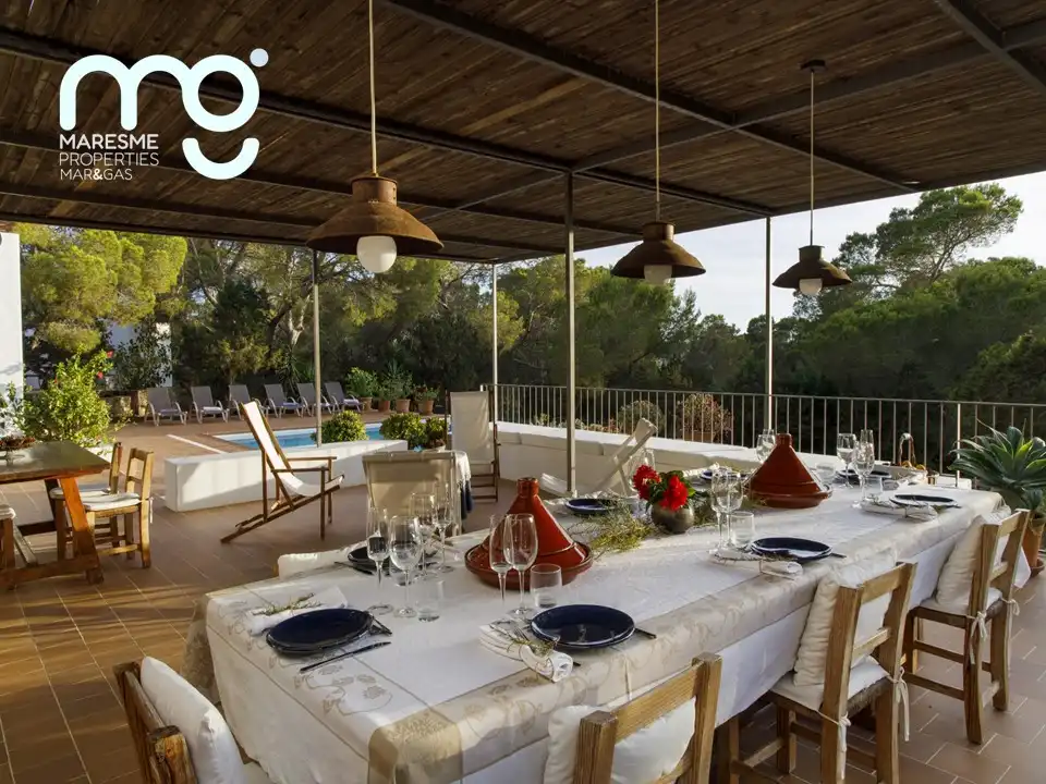 Terrace of Country homes for sale in Andratx  with Air Conditioner, Heating and Private garden