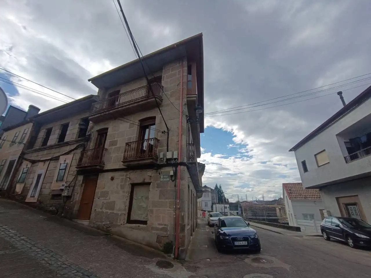 Vista exterior de Casa o xalet en venda en Ponteareas amb Moblat