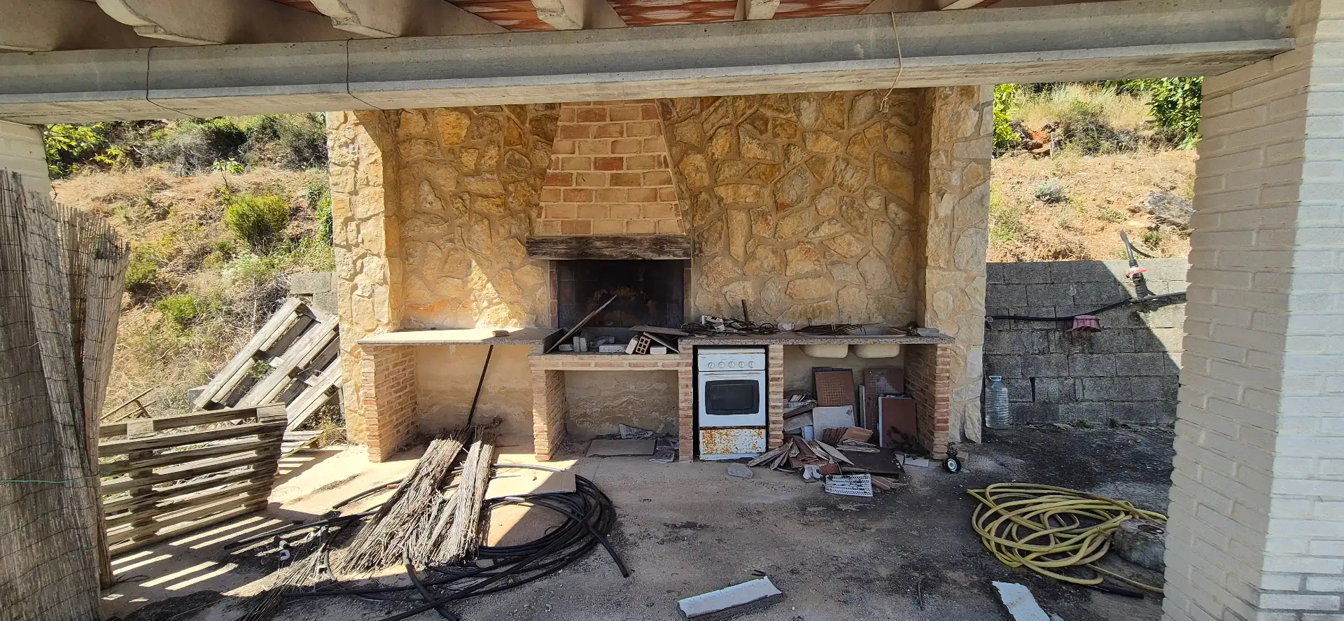 Cocina de Finca rústica en venta en Favara con Calefacción, Jardín privado y Terraza