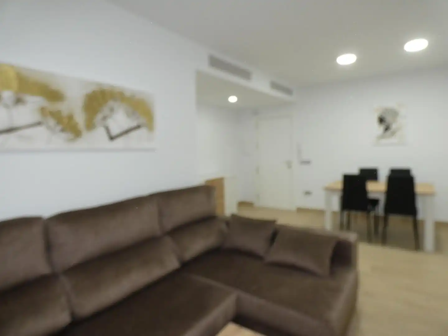 Sala d'estar de Pis en venda en Murcia amb Aire condicionat i Balcó