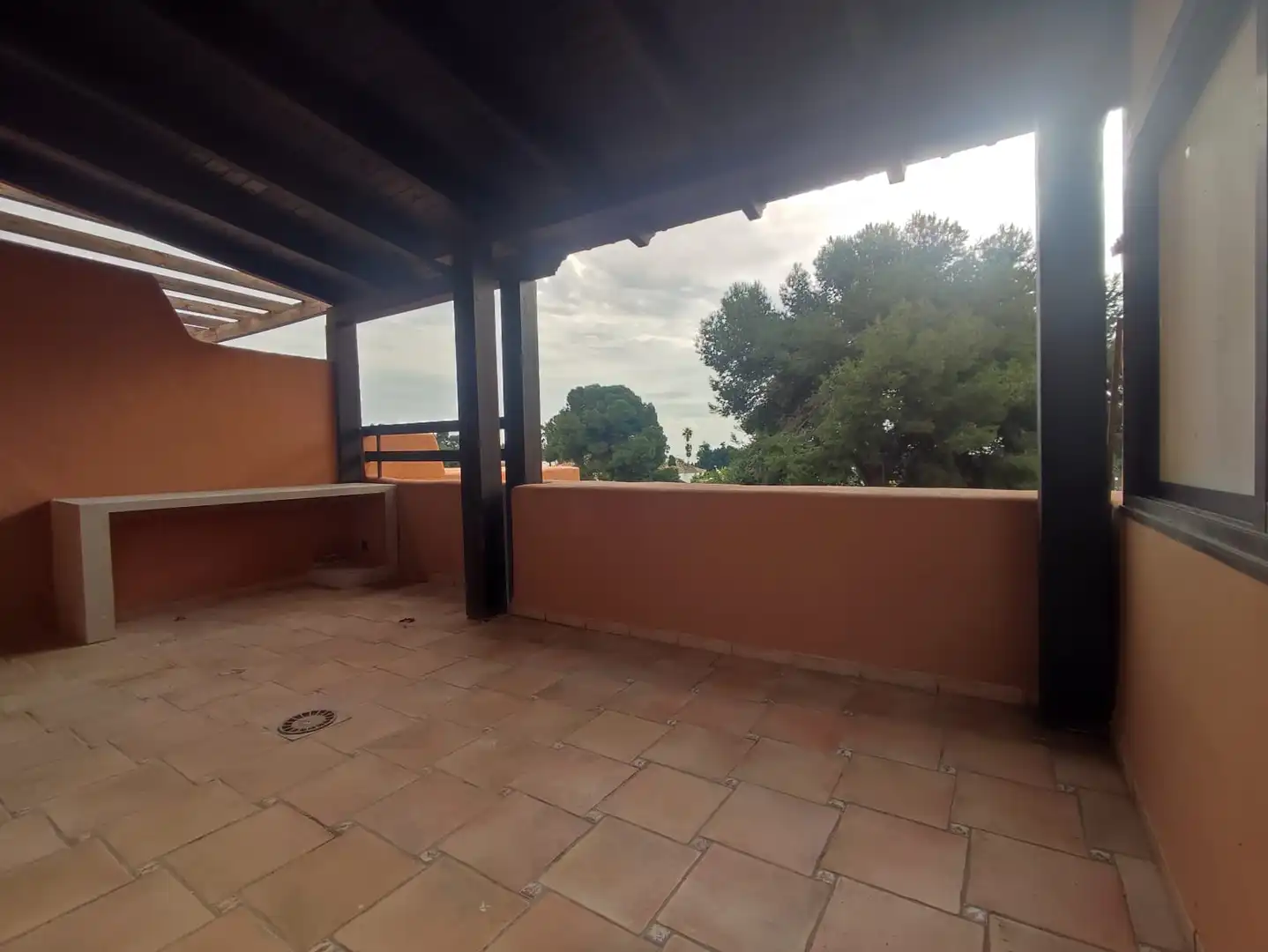 Terrasse von Dachboden zum Verkauf in Estepona mit Terrasse und Schwimmbad