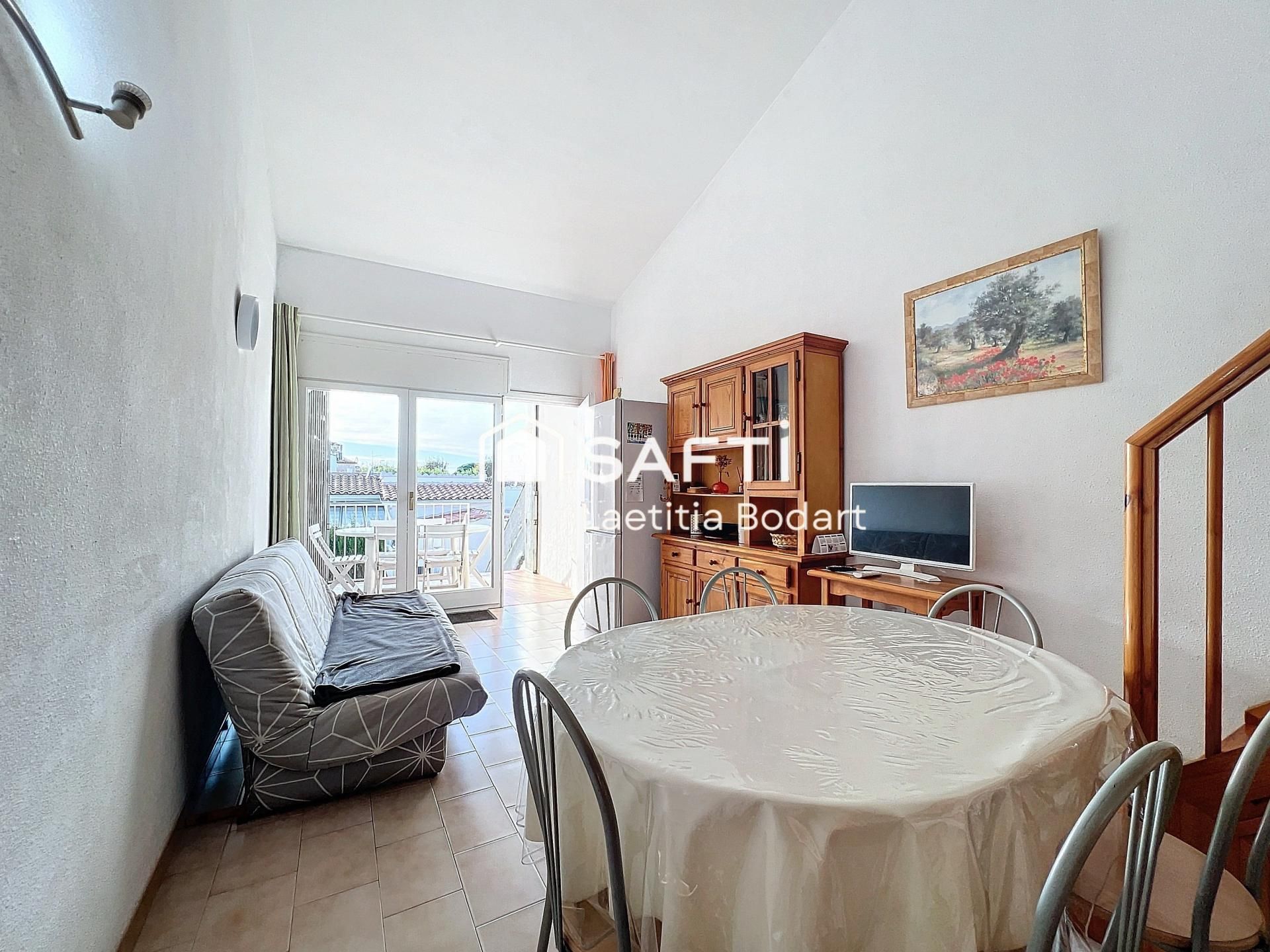 Dormitori de Casa adosada en venda en Empuriabrava amb Aire condicionat, Calefacció i Terrassa