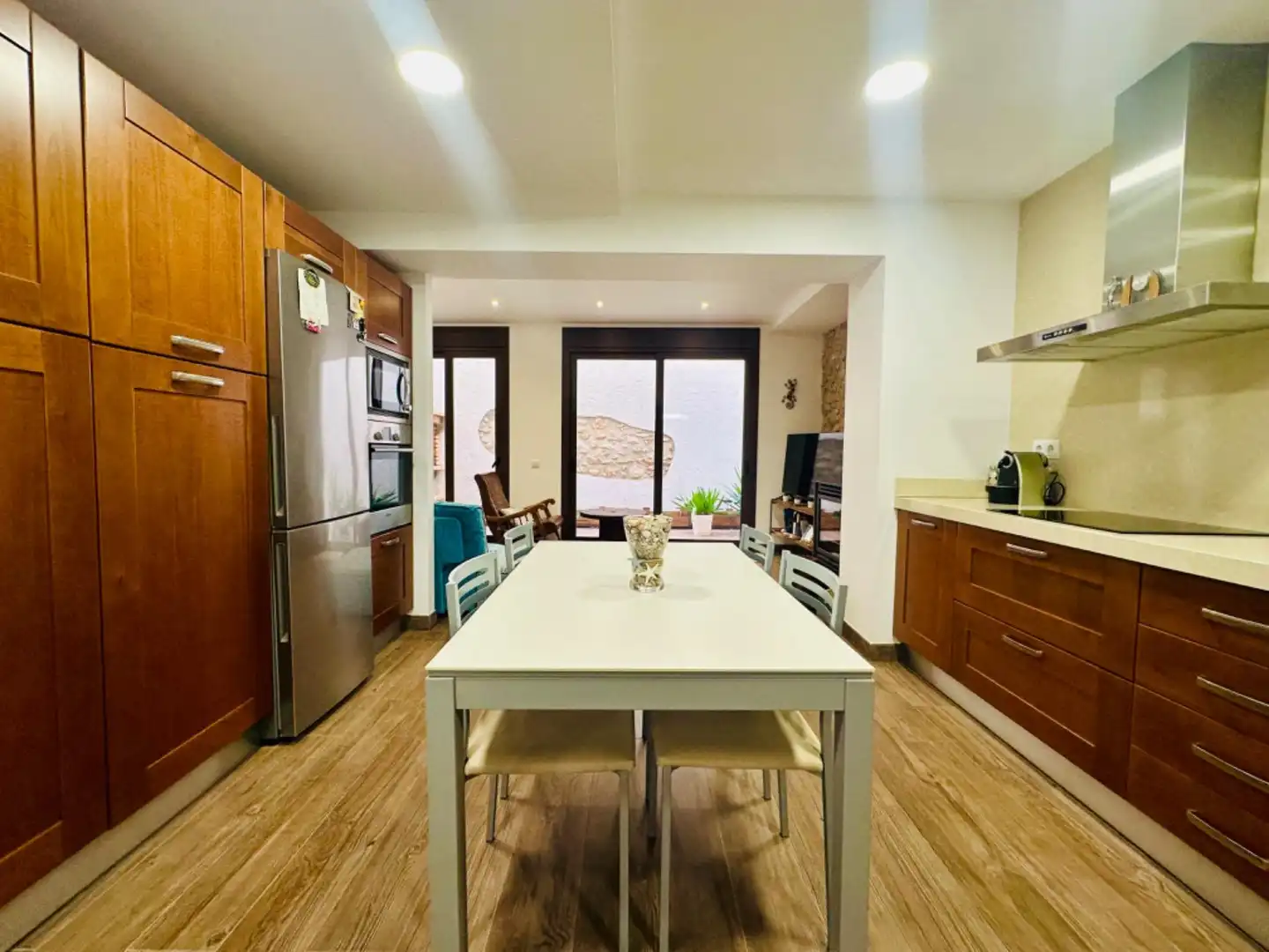 Kitchen of Houses for sale in Alcanar  with Air Conditioner, Private garden and Parquet flooring