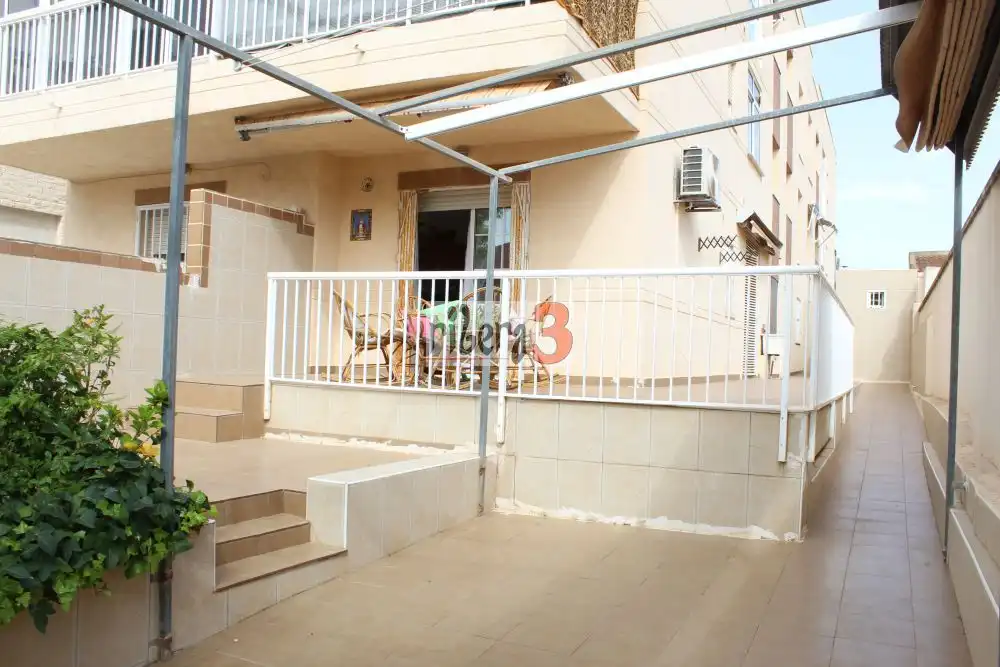 Terrasse von Wohnung zum Verkauf in San Javier mit Klimaanlage, Terrasse und Balkon
