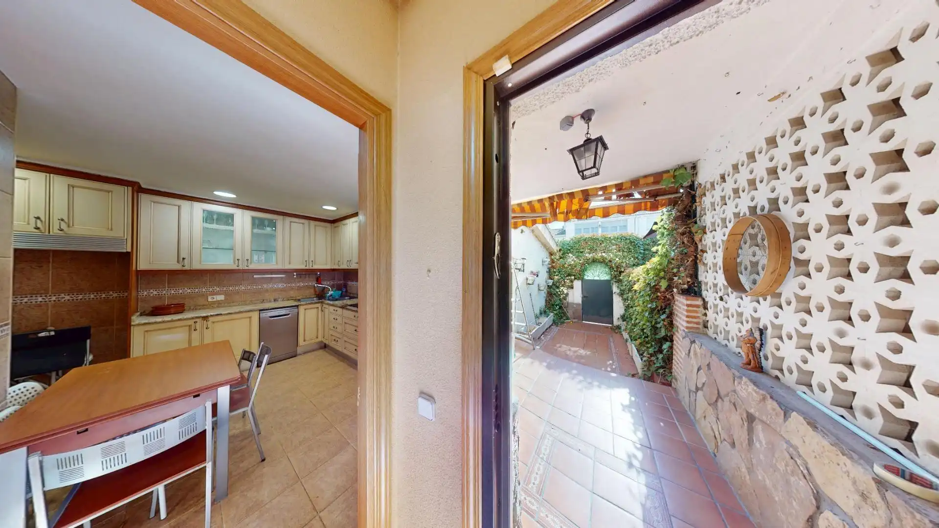 Cocina de Casa adosada en venta en El Molar (Madrid) con Calefacción, Jardín privado y Terraza