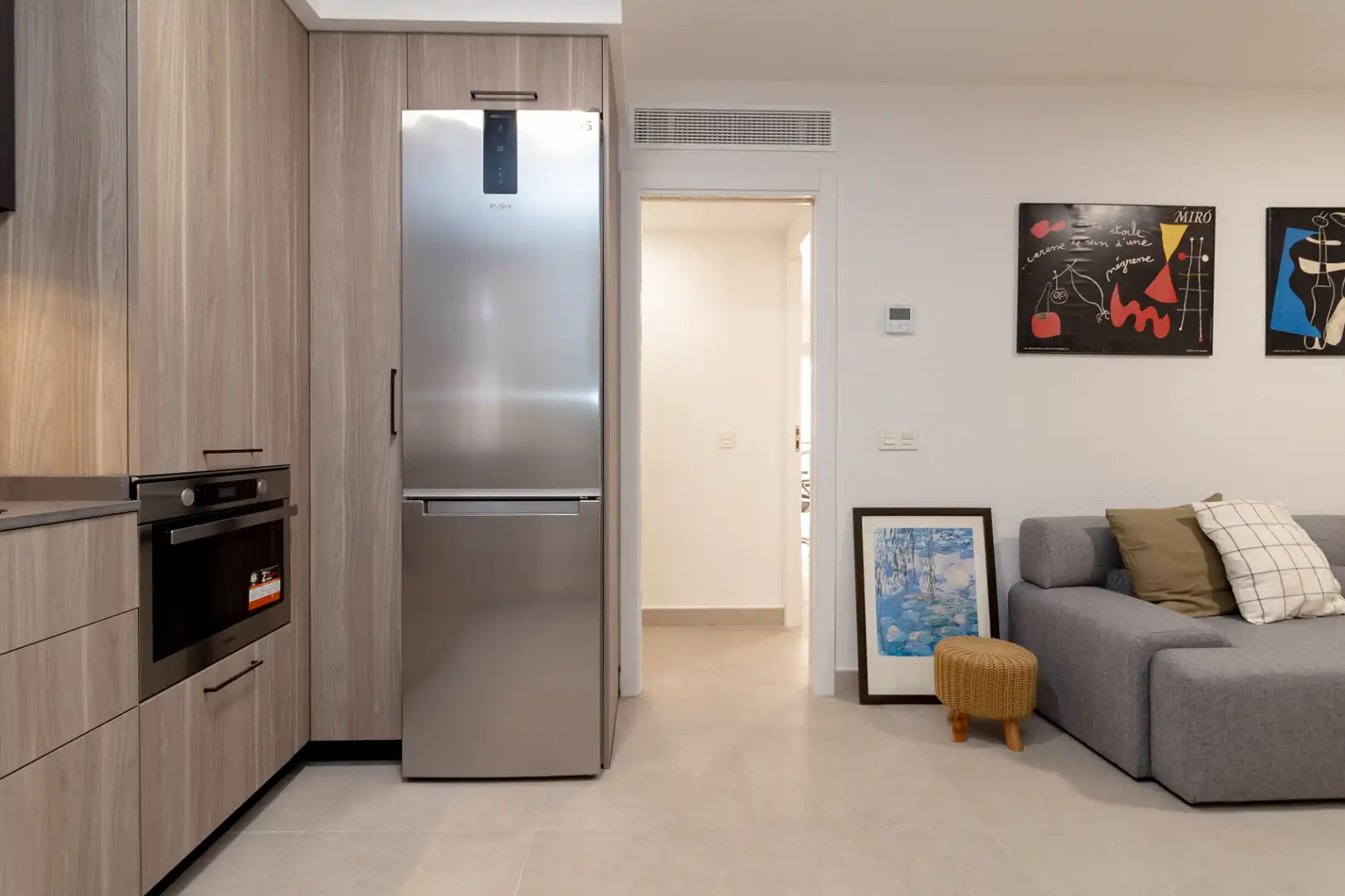Cocina de Piso de alquiler en Málaga con Aire acondicionado, Amueblado y Internet
