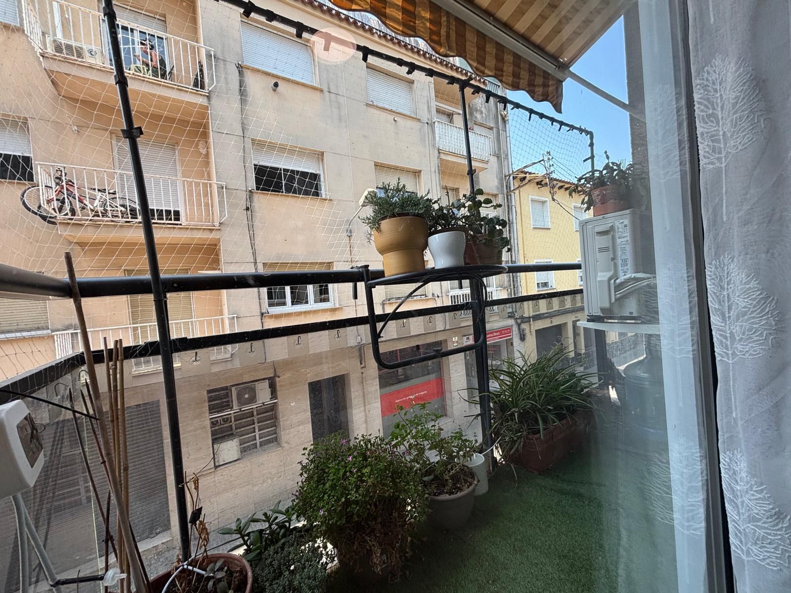 Balcony of Flat for sale in Mollet del Vallès  with Air Conditioner, Parquet flooring and Terrace