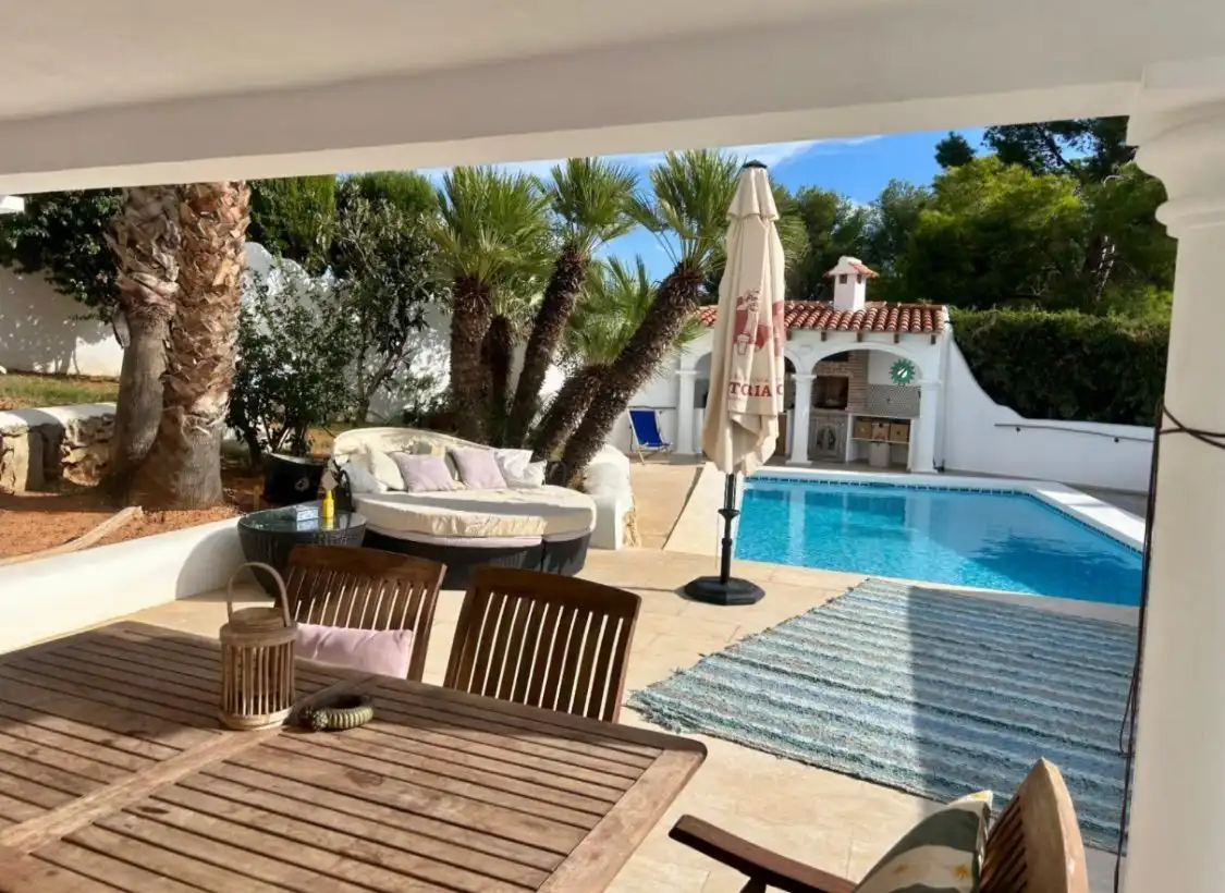 Garden of Houses for sale in Dénia  with Air Conditioner, Private garden and Terrace