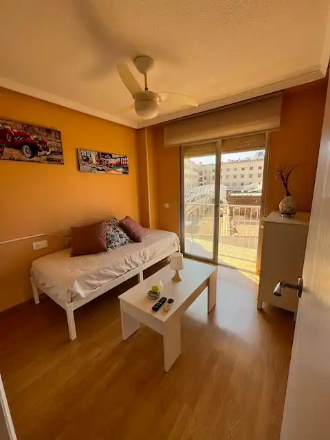 Bedroom of Flat for rent in Sant Joan d'Alacant  with Air Conditioner, Heating and Terrace
